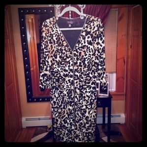 Leopard print dress